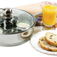 Norpro - 5 Egg Poacher/Skillet with Lid - 669