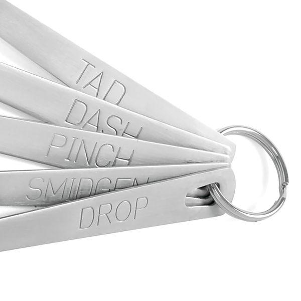 Norpro - 5 Piece Set Stainless Steel Mini Measuring Spoons - 3080