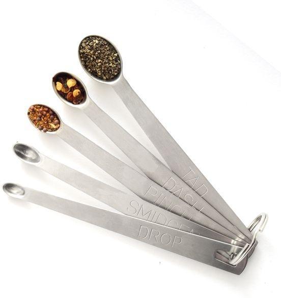 Norpro - 5 Piece Set Stainless Steel Mini Measuring Spoons - 3080