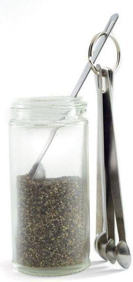Norpro - 5 Piece Set Stainless Steel Mini Measuring Spoons - 3080