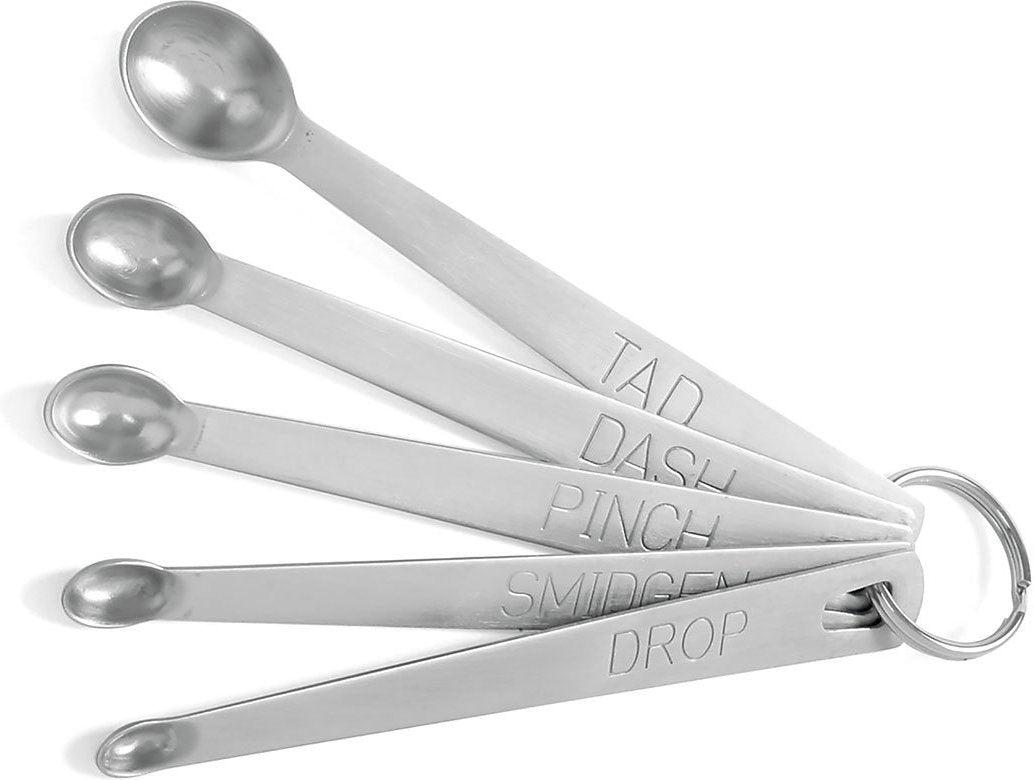 Norpro - 5 Piece Set Stainless Steel Mini Measuring Spoons - 3080