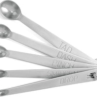 Norpro - 5 Piece Set Stainless Steel Mini Measuring Spoons - 3080