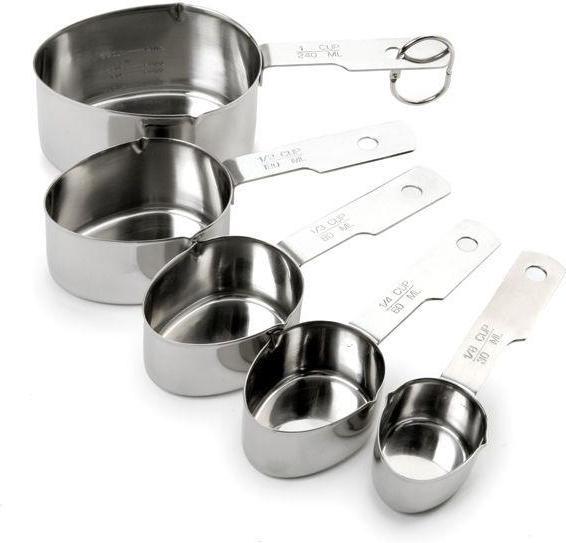 Norpro - 5 Piece Stainless Steel Measuring Cups - 3057