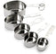 Norpro - 5 Piece Stainless Steel Measuring Cups - 3057