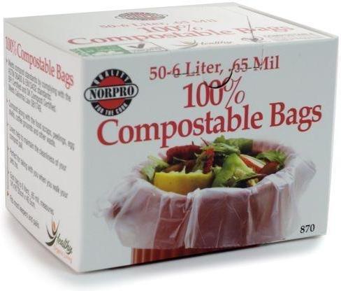 Norpro - 50 Piece Compostable Bags - 870