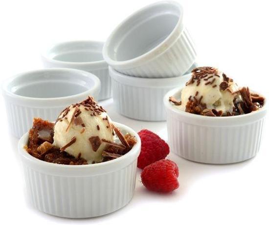 Norpro - 6 Piece 3oz Porcelain Ramekins - 258