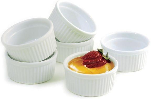 Norpro - 6 Piece 4oz Porcelain Ramekins - 261