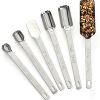 Norpro - 6 Piece Set Stainless Steel Measuring Spoons - 3060
