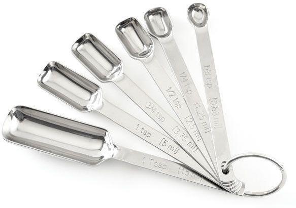 Norpro - 6 Piece Set Stainless Steel Measuring Spoons - 3060