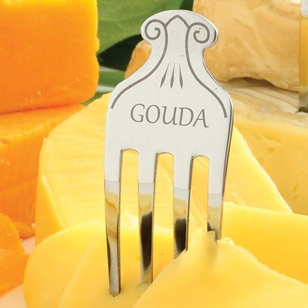 Norpro - 6 Piece Stainless Steel Cheese Markers - 334