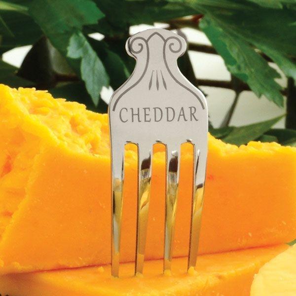 Norpro - 6 Piece Stainless Steel Cheese Markers - 334