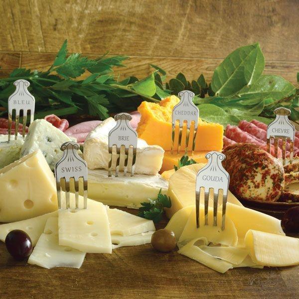 Norpro - 6 Piece Stainless Steel Cheese Markers - 334