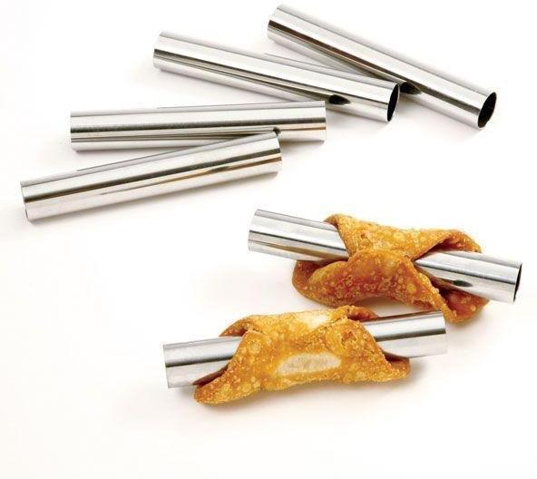 Norpro - 6 Piece Stainless Steel Mini Cannoli Forms - 3558