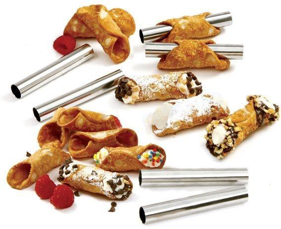 Norpro - 6 Piece Stainless Steel Mini Cannoli Forms - 3558