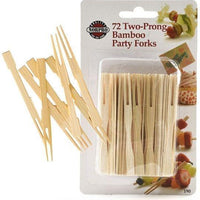 Norpro - 72 Pieces Bamboo Party Forks - 190