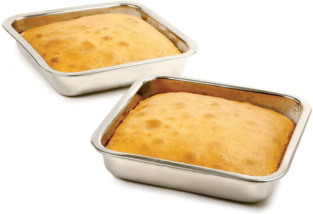 Norpro - 7.5" Stainless Steel Square Cake Pan - 3814