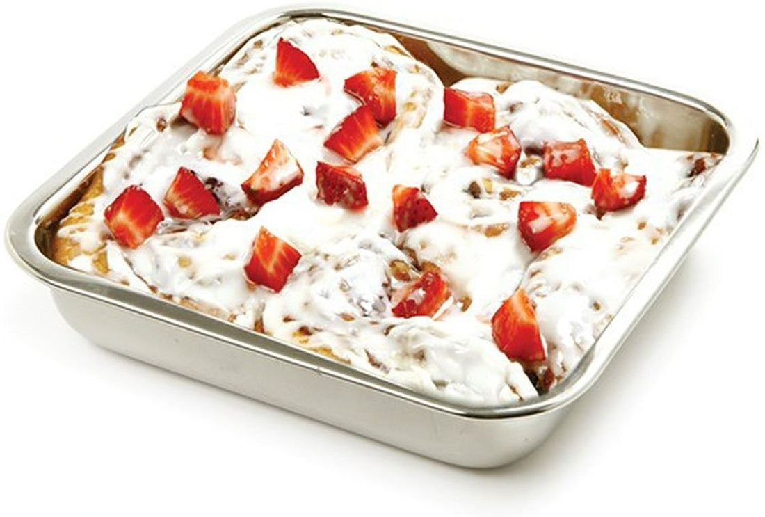 Norpro - 7.5" Stainless Steel Square Cake Pan - 3814