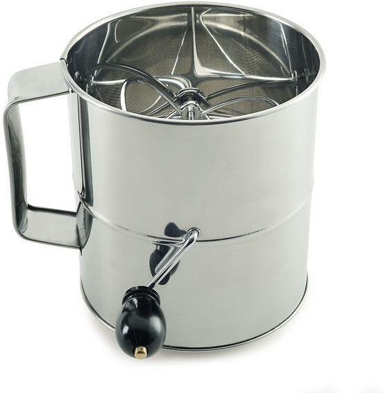 Norpro - 8 Cup Stainless Steel Flour Sifter - 146