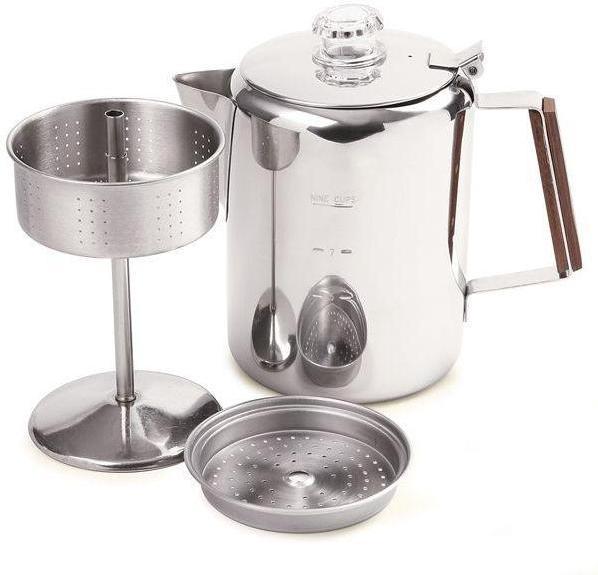 Norpro - 9 Cup Stainless Steel Percolator - 549