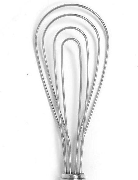 Norpro - 9" Krona Stainless Steel Flat Whisk - 2317