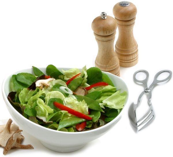 Norpro - 9" Stainless Steel Salad Tongs - 1948