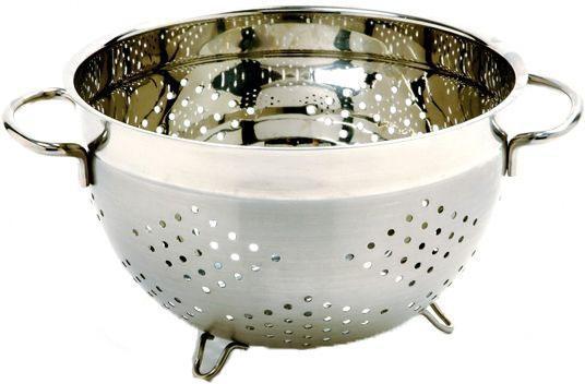 Norpro - 9.5" Krona Stainless Steel Deep Colander - 227