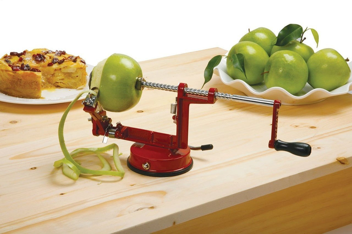 Norpro - Apple Master with Vacuum Base Red - 866R
