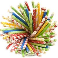 Norpro - Assorted Paper Fiesta Straws (200 Pieces) - 4024