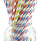 Norpro - Assorted Striped Paper Straws (100 Pieces) - 4022