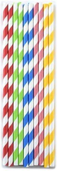 Norpro - Assorted Striped Paper Straws (100 Pieces) - 4022 - DISCONTINUED
