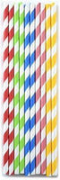 Norpro - Assorted Striped Paper Straws (100 Pieces) - 4022 - DISCONTINUED