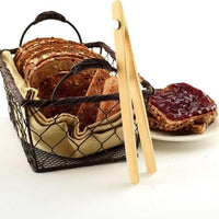 Norpro - Bamboo Toaster Tongs with Magnet - 1982