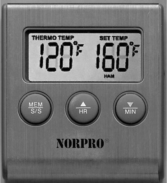 Norpro - Digital Probe Thermometer/Timer - 5990