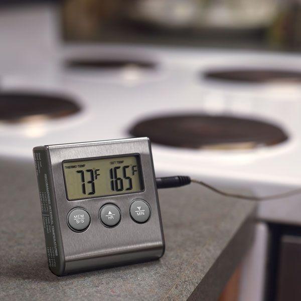 Norpro - Digital Probe Thermometer/Timer - 5990
