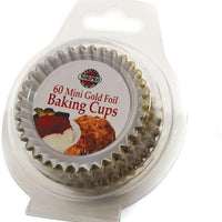 Norpro - Gold Petit Four Muffin/Cupcake Liners (60 Pieces) - 3596
