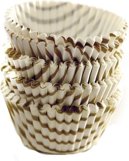 Norpro - Gold Swirl Mini Cups (100 Pieces) - 3441