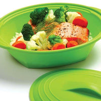 Norpro - Green Silicone Steamer with Insert - 180