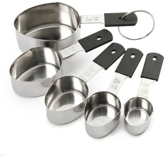 Norpro - Grip-Ez 5 Piece Set Stainless Steel Measuring Cups - 3067