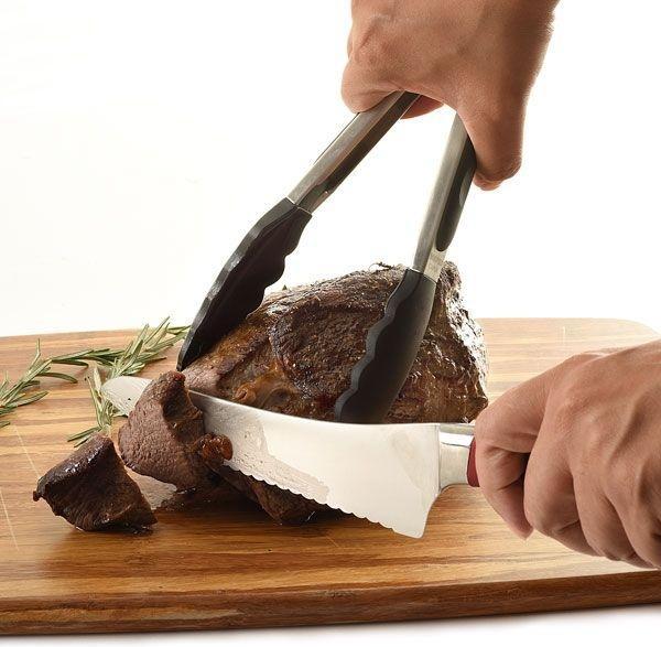 Norpro - Grip-Ez 9" Black Tongs - 1968