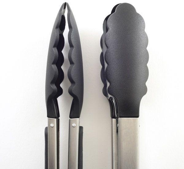 Norpro - Grip-Ez 9" Black Tongs - 1968