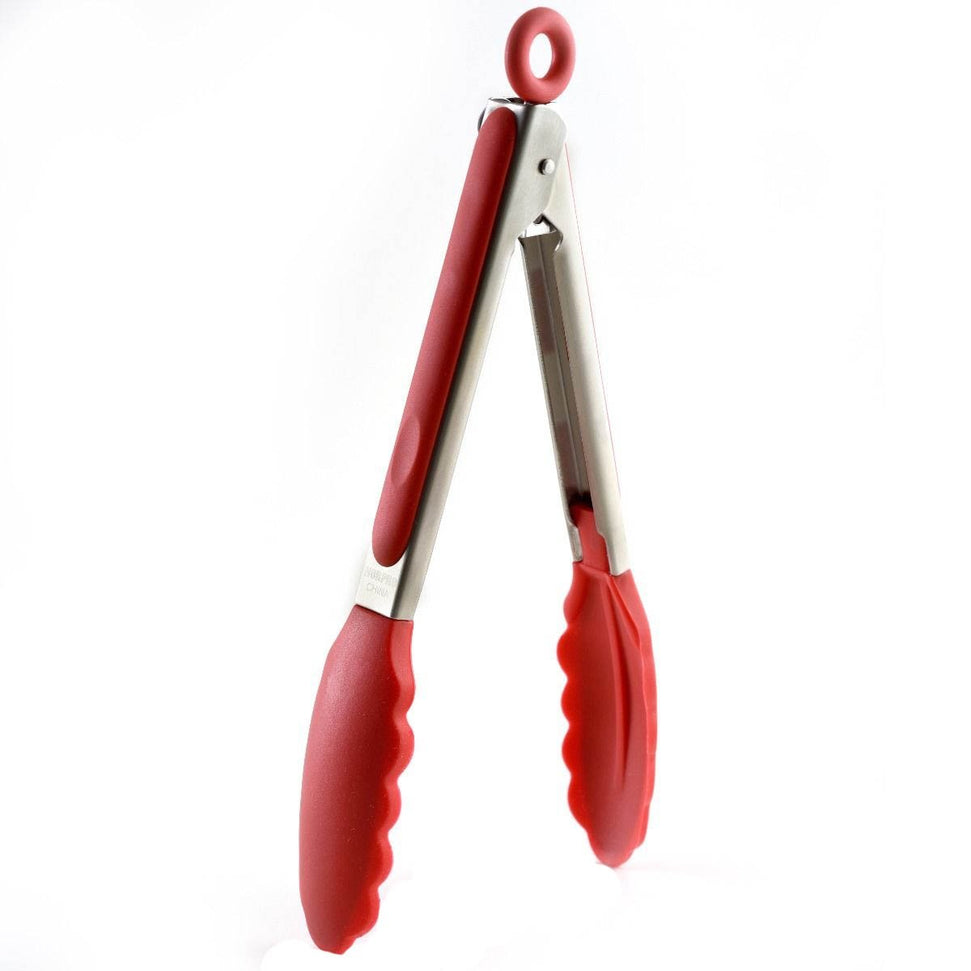 Norpro - Grip-Ez 9" Red Tongs - 1968R