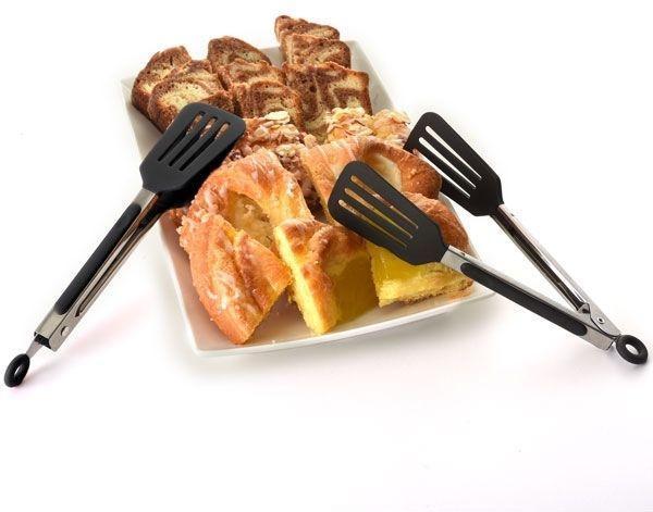 Norpro - Grip-Ez Slotted Spatula Locking Tongs - 1899