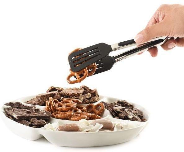 Norpro - Grip-Ez Slotted Spatula Locking Tongs - 1899