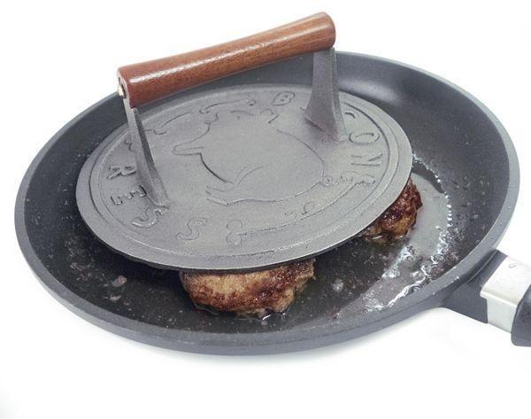 Norpro - Iron Bacon Grill/Press with Wood Handles - 1401