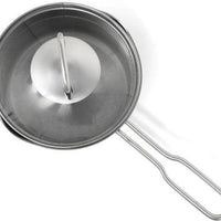 Norpro - Krona 1.4L Stainless Steel Vented Sauce Pan with Straining Lid - 601