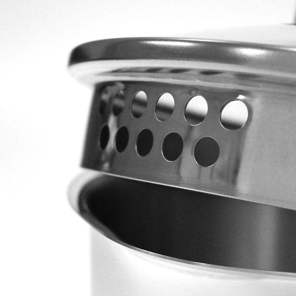 Norpro - Krona 1.4L Stainless Steel Vented Sauce Pan with Straining Lid - 601