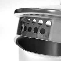 Norpro - Krona 1.4L Stainless Steel Vented Sauce Pan with Straining Lid - 601