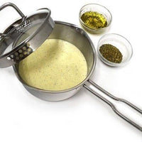 Norpro - Krona 1.4L Stainless Steel Vented Sauce Pan with Straining Lid - 601