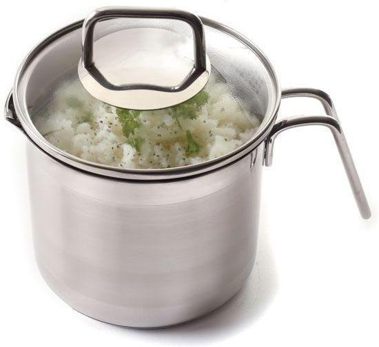 Norpro - Krona 1.9L Stainless Steel Multi-Pot with Straining Lid - 650