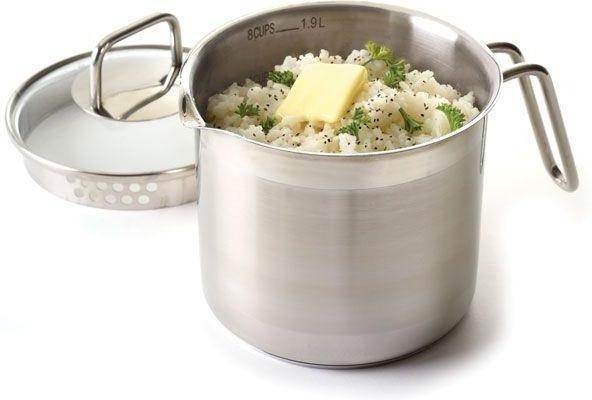 Norpro - Krona 1.9L Stainless Steel Multi-Pot with Straining Lid - 650
